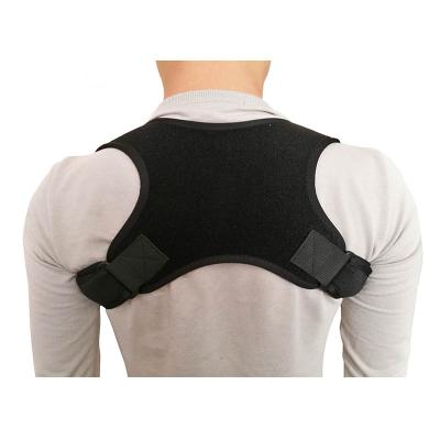 China Men And Women Body Shoulder Support Adjustable Breathable Upper Back Brace Posture Corrector for sale