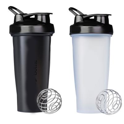 China Wholesale Sustainable Portable Toofeel Joyshake Eco-friendly Cup With Ball For Popular Fitness Protein Plastic Shaker for sale