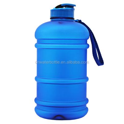 China Sustainable 2.2L Rubberized Water Container 2.2L PETG Water Bottle for sale