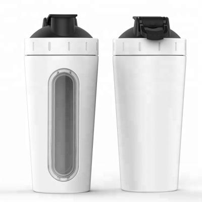 China Sustainable bulk purchase 600ml durable metal china joyshaking shakers, insulated stainless steel sample bottles 600ml for sale