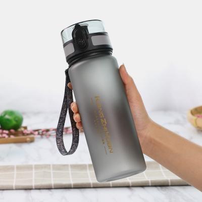 China Viable factory direct supply Tritan frosted free plastic tritan water bottles 600ml with custom logo, bottled water bpa marks for sale