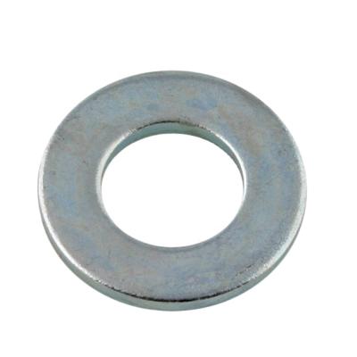 China China manufacture DIN 125 bule DIN9021 white galvanized metal milled flat washer for sale