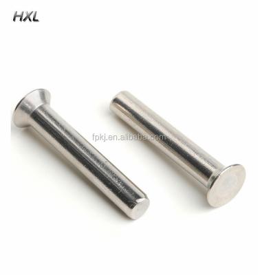 China Custom countersunk carbon steel shape solid csk rivet head stud for sale