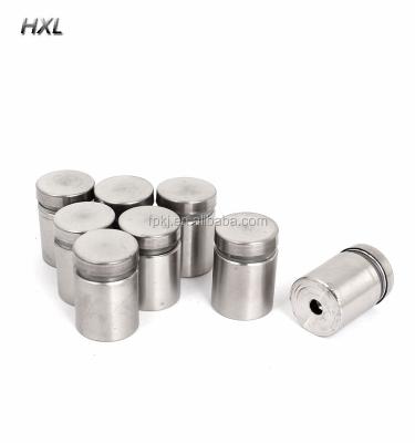 China Glass Standoff Pin Acrylic Advertisement Fixing Screws Carbon Steel Stainless Steel Barrel Screws for sale