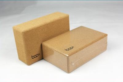 China 3''x6''x9''Cork yoga brick for sale