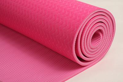 China Non-slip Eco friendly TPE yoga mat-best yoga mat supplier for sale