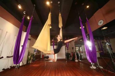 중국 Ningbo Virson Wholesale Yoga nylon hammocks flying aerial yoga hammock 판매용