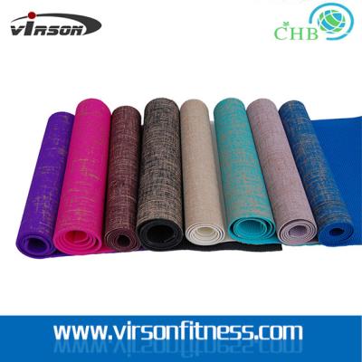 중국 Ningbo Virson Fashionable hot-sale eco-friendly jute mat/yoga mat 판매용