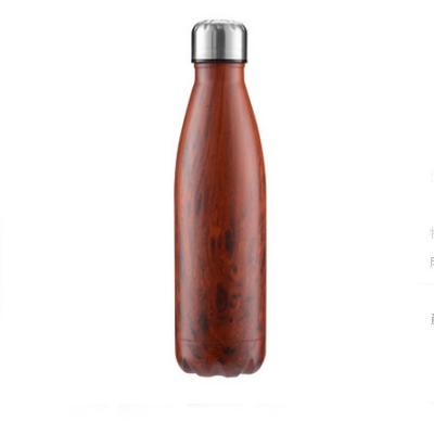 중국 Virson Vacuum insulated Coke Shape 350/500/750ml stainless steel water bottle 판매용