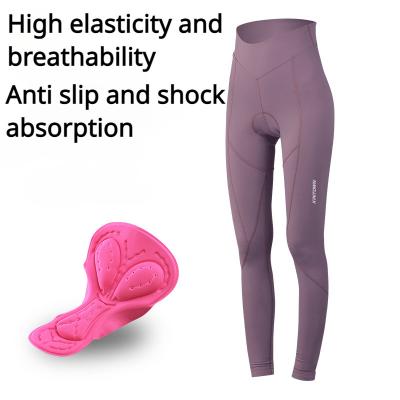 中国 Cycling pants, women's solid color spring and summer trousers, mountain road bikes, cycling clothes, cycling trousers 販売のため