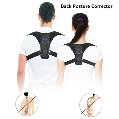 중국 Medical Adjustable Clavicle Posture Corrector Men Woemen Upper Back Brace Shoulder Lumbar Support Belt Corset Posture Co 판매용