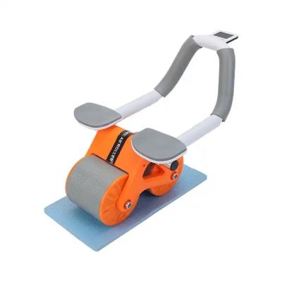 China New Roller With Elbow Support Abdominal Exercise Roller Wheel For Core Trainer Automatic Rebound Ab Wheel Roller zu verkaufen