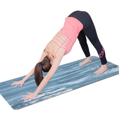 中国 Premium Quality 100% Natural Rubber Eco-friendly Wholesale Organic Yoga Mat 販売のため