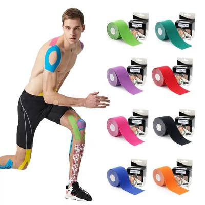 China OEM customized design color print kinesiotape waterproof kinesiology tape for sale