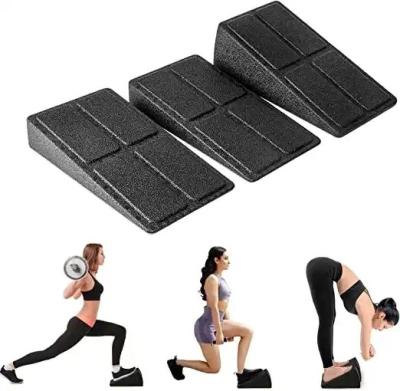 China Adjustable EPP Squat Wedge Anti-Slip Squat Wedge Block Heel Elevated Calf Stretcher for sale