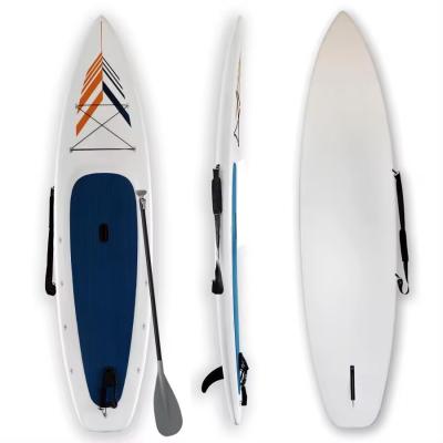 中国 blow molded rigid durable plastic 11ft race sup board paddle for race 販売のため