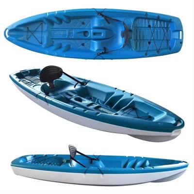 중국 Chinese Wholesale Kayaks And Canoes Sit On Top Kayak HDPE Plastic Blow Molded Water Sports Cheap Kayak For Kids 판매용