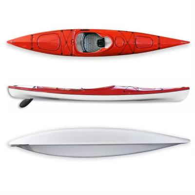 중국 14.2 GT Kayak Sit In Wholesale OEM/DOM ABS Thermoformed Light Weight Sit In Ocean Sea Single Touring Kayak Canoe 판매용