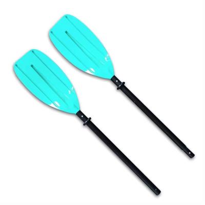 China Wholesale Cheap Plastic Blade Aluminum Shaft Child Kayak Paddle Adjustable Two Pieces Children Kayak Paddle For Kids zu verkaufen