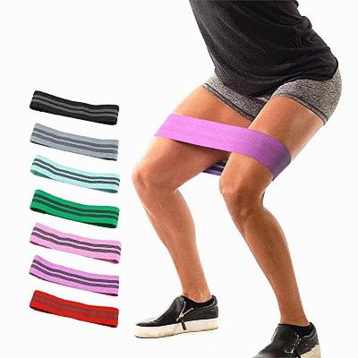 중국 Virson Anti Slip Cotton Hip Resistance Bands Booty Exercise Elastic Bands For Yoga Stretching Training Fitness 판매용