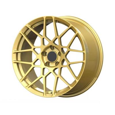 China High performance customizable forged wheels bronze multpiece construction lightweight forged wheels for sale