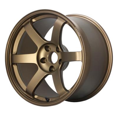 China 19x8.5 Forged car wheel rims 6 spokes ET33 PCD5x112 CB66.4 TE37 DM031 volk racing vrg2 en venta