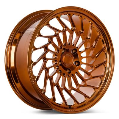 China Professional custom alloy chrome 5x100 gold 18 24 inch rims gold colored car alloy wheel rims for sale for sale