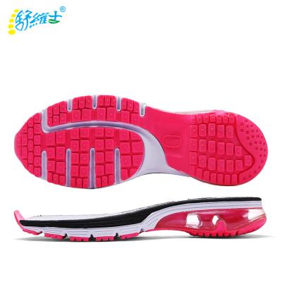 China Non-slip Basketball Shoe Sports Running Shoes Air Cushion Sole For Men And Woman for sale