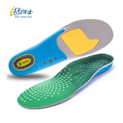 China Soft integral cuttable arch support orthotic EVA insole high impact shoe inserts for heel pain dropshipping products for sale