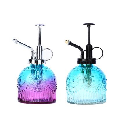 China 200ml Water Plant Empty Mister Flower Water Glass Spray Bottle For Garden for sale