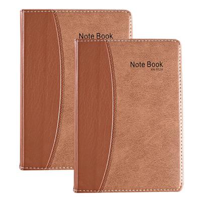 China PU Hardcover Business Leather Notebook Various Sizes Luxury Hardcover Notebook Accept Custom Logo for sale