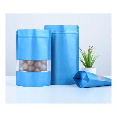 China Recyclable custom printed plastic food grade aluminum foil zip lock package bag for sale