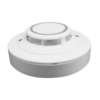 China White ABS Shenzhen Fire Alarm System Accessible Heat Detector With CE Certification for sale