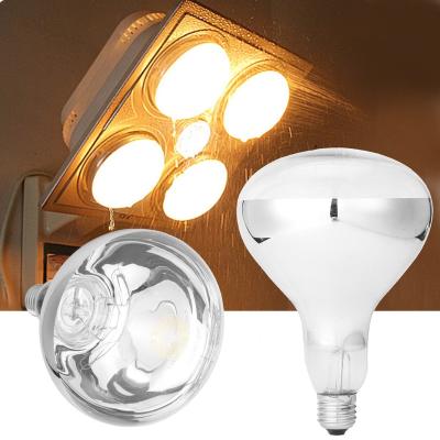 China 175w 275w Waterproof Household Heat Bathroom Wall Mounted Gold Infrared Lamp Bulbs for sale