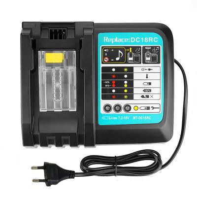 China Hot Selling 2021 Standard 6A DC18RC Battery Li-ion Battery Charger For Makita Power Tool Battery for sale