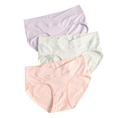 China Factory Wholesale Hot Selling Ladies Pure Cotton Breathable Plus Size Pregnant Women Panties Underwear Pregnant Women Panties for sale