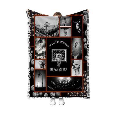 China PORTABLE Custom Photo Fleece Blanket Sublimation Arctic Factory Blank Blanket With Print for sale