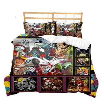 China Machine Washable Psychedelic Bedding Sets Microfiber Velvet Bedding Quilting Duvet Cover Set Accept Design LOGO And Picture for sale