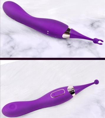 China Women Massager Women Massage Useful Functional Clitoral Stimulator 10 Modes Clitoral Massager 10 Modes Pulsating Vibrating Motors Doubles for sale