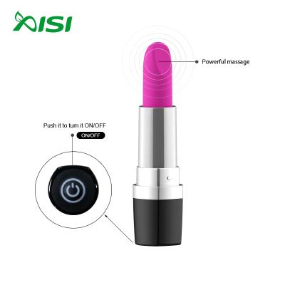 China 10 Frequency 10 Frequency Mini G Spot Massager Beginner Gift Lipstick Wholesale Vibrator Household for sale