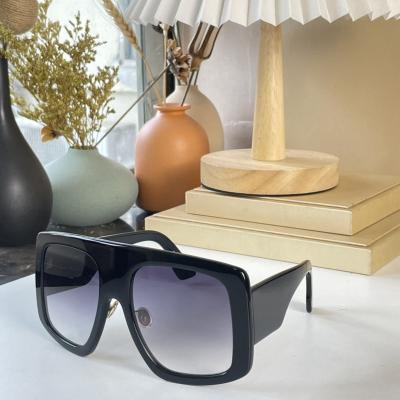 China Fashion Sunglasses 2022 Vintage High Quality Luxury Frame Sun Shades Square Designer Brand Fashion Sunglasses Men Women for sale