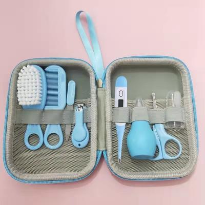 China Safety Eco-Friendly 8pcs Safety Easy Balance Mini Nail Kit Baby Manicure Kit Infant Nails Clipper Set for sale