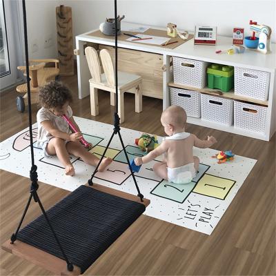 China Eco-Friendly Wholesale Multi-Function Kids Baby Goal Play Mat Children Floor Crawling Foldable Mat for sale