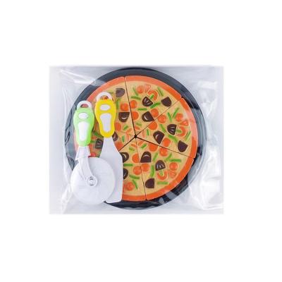 China Baby Play Custom Pizza Hamburger Food Fruit Pretend Tools Play Kitchen Toys Kids Lunch Cooking Dim Sum Set Toys for sale