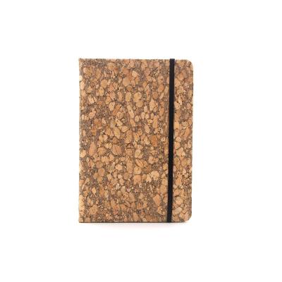 China High Quality Custom Logo A5 Recycled Hardcover Journal Classmate Lined Paper Cork Eco Friendly Notebook for sale