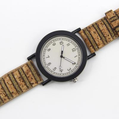 China Fashion \ Luxury Popular Wooden Watch Bands Wristwatch Dress Ideas 2020 New Product For Couples Cork Watch for sale