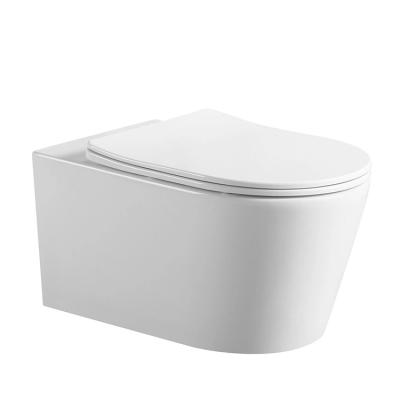 China High Quality Hidden Wall Hung Toilet Ceramic Tank Bathroom for sale