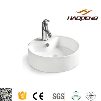 China Bathroom/Round Ceramic Bathroom Art Basin Sinks Hotel/Hospital Color Wash Hand Basin 803 Dining Room for sale