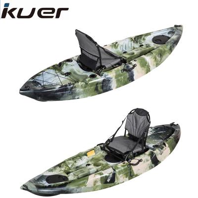 China Popular LLDPE plastic cheap sit on top rotomolded fishing kayak for sale