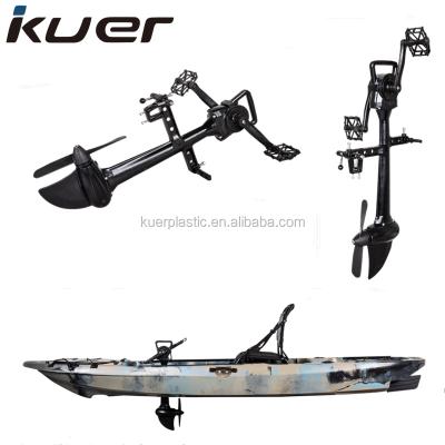 China Water Sports Kuer Patent Accessories Kayak Pedal For Pedal Training Plastic Watercraft for sale